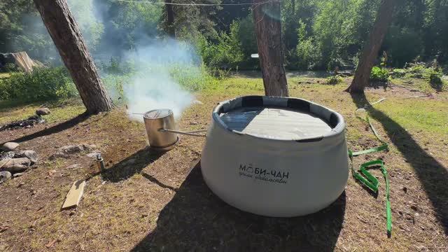 Мобильный банный чан в КЕМПИНГЕ | МобиЧан | Паримся на природе смотреть онлайн