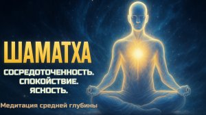 Шаматха — Средне-глубокая медитация. Сила концентрации и тишины | Духоборец