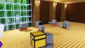 Мультики Для Детей) анимации Майкрафт Minecraft - The Golem Update