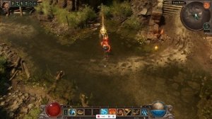 Изи маг в красивой одежде Титан Квест 2