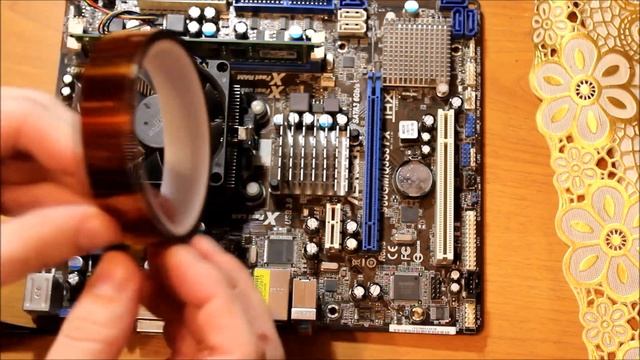 Ремонт MB Asrock 960GM. Не работают USB порты. Ремонт мат платы своими руками. Ремонт. ITSpec. смотреть онлайн