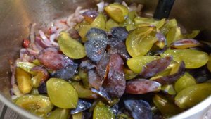 Чатни из слив на зиму