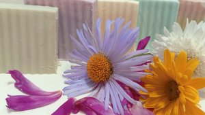 Натуральное мыло готово.