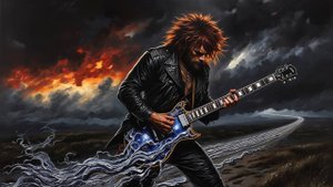 AI вариации на АУКЦЫОН - Дорога (Metal)