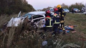Женщина и двое детей погибли при столкновении легковушек под Саратовом