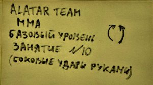 10 занятие по ММА (смешанные единоборства) Alatar team ᴸⁱᴹᵉ Денис Алаторцев