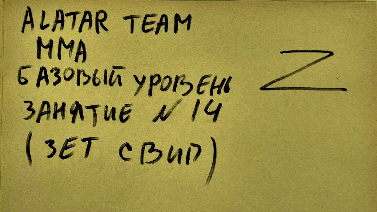 14 занятие по ММА (смешанные единоборства) Alatar team ᴸⁱᴹᵉ Денис Алаторцев смотреть онлайн