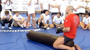 Фёдор Емельяненко на семинаре для тренерского состава MMA в Челябинске 2013г.