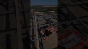 Дом на сваях в два этажа!