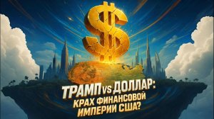 📉 Обвал Неминуем? Шокирующие шаги Трампа, ведущие доллар к ПОЛНОМУ КРАХУ!