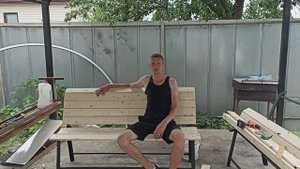 Реставрация садовых лавок