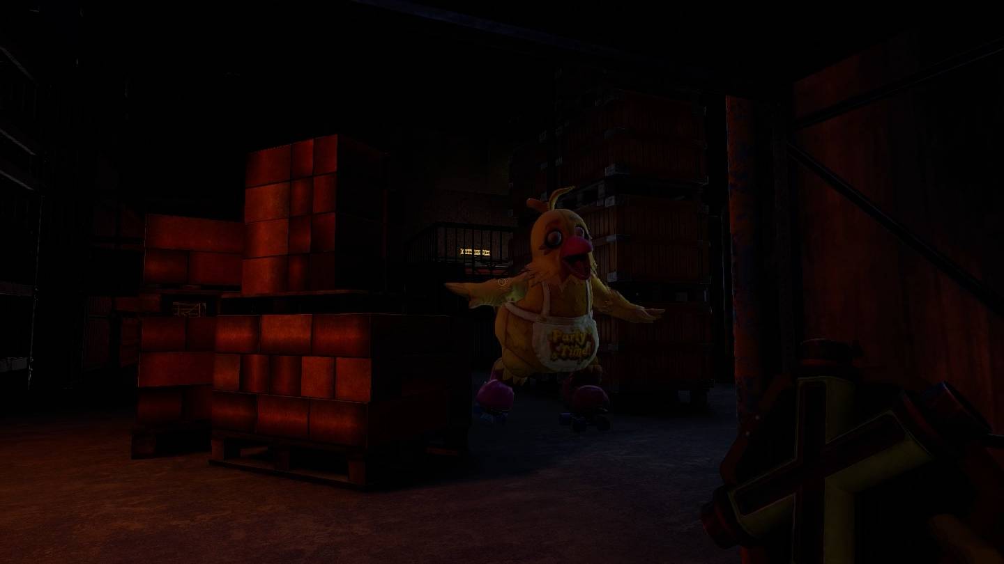 Чика сильно изменилась. Five Nights at Freddy's Secret of the Mimic #5
