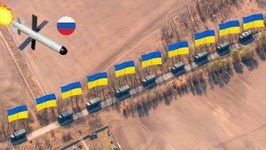 Российские беспилотники FPV атакуют украинские позиции