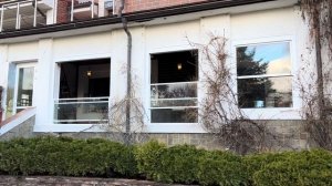 Гильотинное остекление веранд