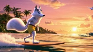 "Пляж" — работа Тимофея (августовский интенсив в "АрсКодер")