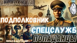 ПОПАДАНЦЫ | АУДИОКНИГИ: ПОДПОЛКОВНИК СПЕЦСЛУЖБ продолжение