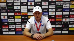 Послематчевая пресс-конференция главного тренера ФК "Севастополь" Станислава Гудзикевича