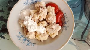Ленивые пельмени.