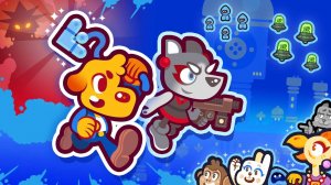 Борющиеся собаки с космическими клыками #1 Прохождение игры