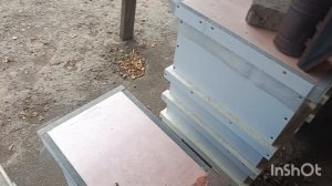 Избавляюсь от клеща , в заклещёванном отводке.