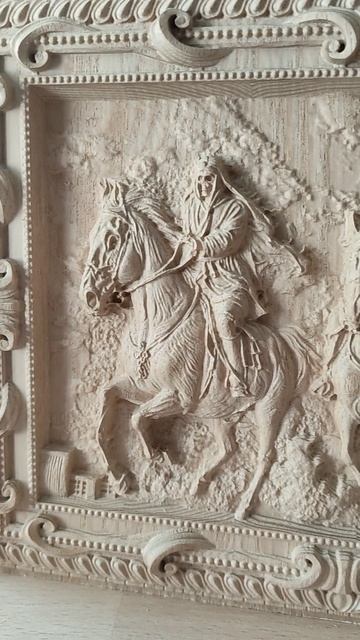 Фрезеровка ясеня на чпу станке. Разница в детализации фрезы с радиусом R1.5 и R0.5 смотреть онлайн