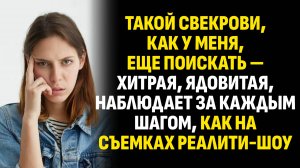 Жизненные истории. Такой свекрови, как у меня, еще поискать — хитрая, ядовитая. Аудиокниги