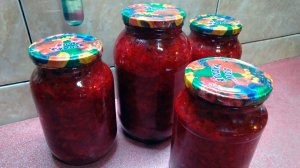 Борщевая заправка на зиму в банках диетическая