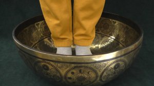 Поющая чаша Bhutan Big 52,5 см, Соль 49 Гц