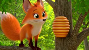 Музыкальные мультики для детей. Лисёнок Рыжик и Малыш Панда