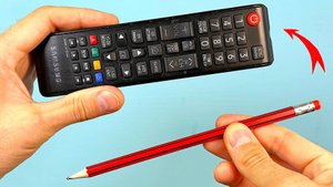 Take an ordinary pencil and fix all the remote controls in your home!!!