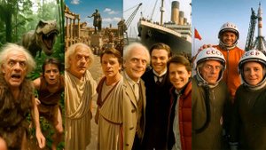 Профессор Браун и Марти путешествуют по эпохам