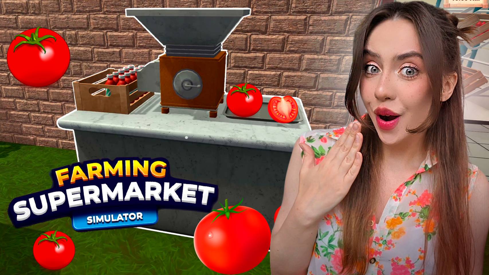 НАЛАДИЛА ПЕРВОЕ ПРОИЗВОДСТВО! ➤ Farming & Supermarket Simulator #2