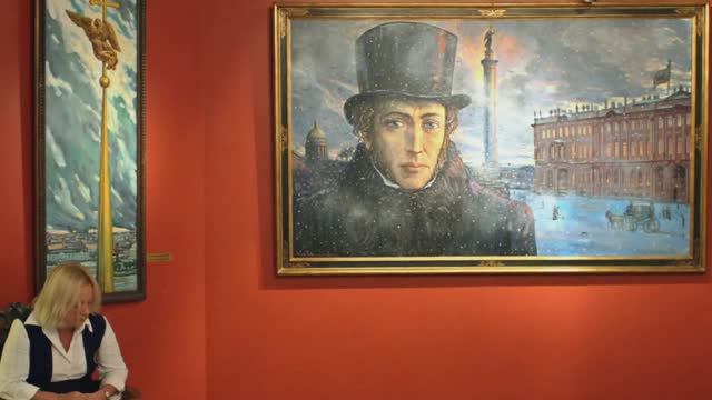 В галерее Ильи Глазунова. Август 10, 2018 г. часть 2