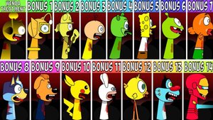 💉 INCREDIBOX SPRUNKI | WENDA TREATMENT: ВСЕ OC & БОНУСЫ! 💎