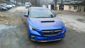 Забрали Subaru Levorg из таможни