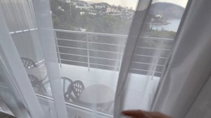 Обзор номера «комфорт» с видом на море, отель «Веселый Хотэй», Крым, пгт Гурзуф.