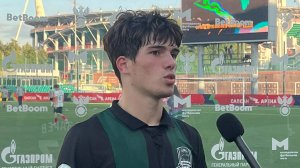 Александр Лазарев: «Команда перенастроилась, мы включились и забили три гола»