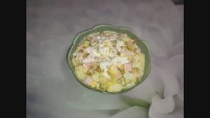 Самый вкусный  рецепт домашнего оливье из гусиных яиц с домашним майонезом