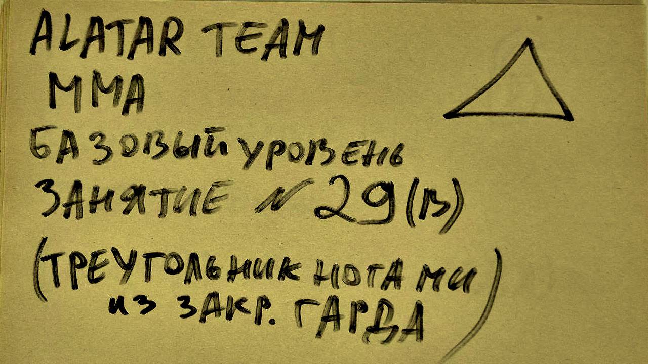 29  занятие по ММА взрослые  (смешанные единоборства) Alatar team ᴸⁱᴹᵉ Денис Алаторцев смотреть онлайн