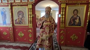 Слово епископа Максима в храме великомученика и целителя Пантелеимона