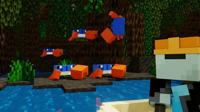 Мультики Для Детей) анимации Майкрафт _ 2023 Concept Minecraft Mob Vote Animation