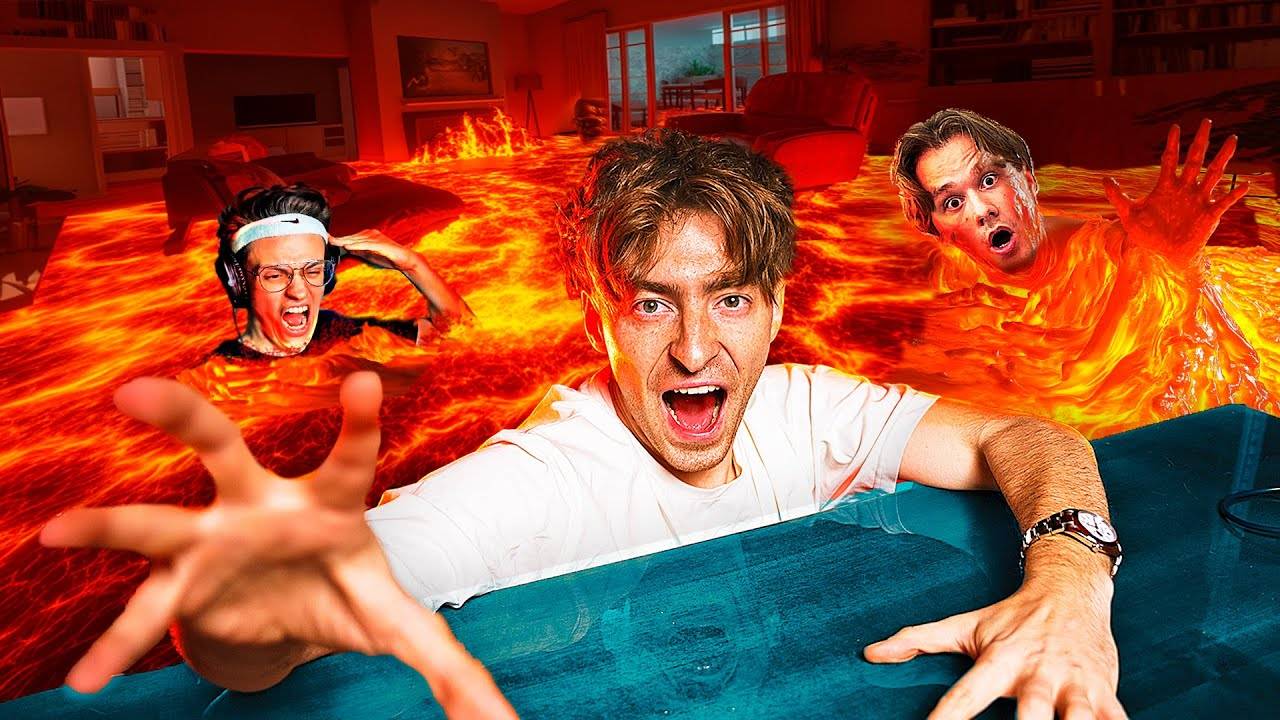 ПОЛ ЭТО ЛАВА В РЕАЛЬНОЙ ЖИЗНИ!**Бустер, Exile, Дилара, Куертов, Ликс, Кокошка** смотреть онлайн