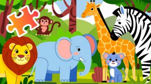 Развивающий мультфильм для детей "Пазлы" (познавательный мультик для малышей)