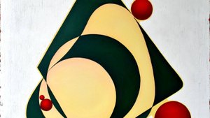 Модуль 16, большая картина маслом на холсте 100*100 см, держи баланс, картина на деревянной раме