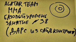 38 занятие по ММА взрослые (смешанные единоборства) Alatar team ᴸⁱᴹᵉ Денис Алаторцев