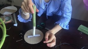 КАК КРЕПИТЬ БУТОН К СТЕБЛЮ?\Types of buds and fastening them to the stalk