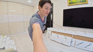 Ура наконец привезли НОВУЮ КУХНЮ! ОБАЛДЕЛА от количества коробок! ХЕЙТЕРЫ есть даже у Няшек) Влог