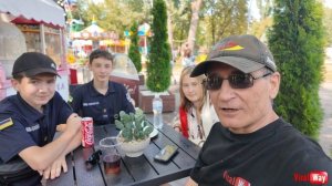 Юные подписчики в парке Глобы (парк Чкалова). Днепропетровск.