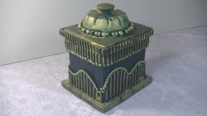 Сказочная коробочка для сокровищ .Шкатулочка из картона .