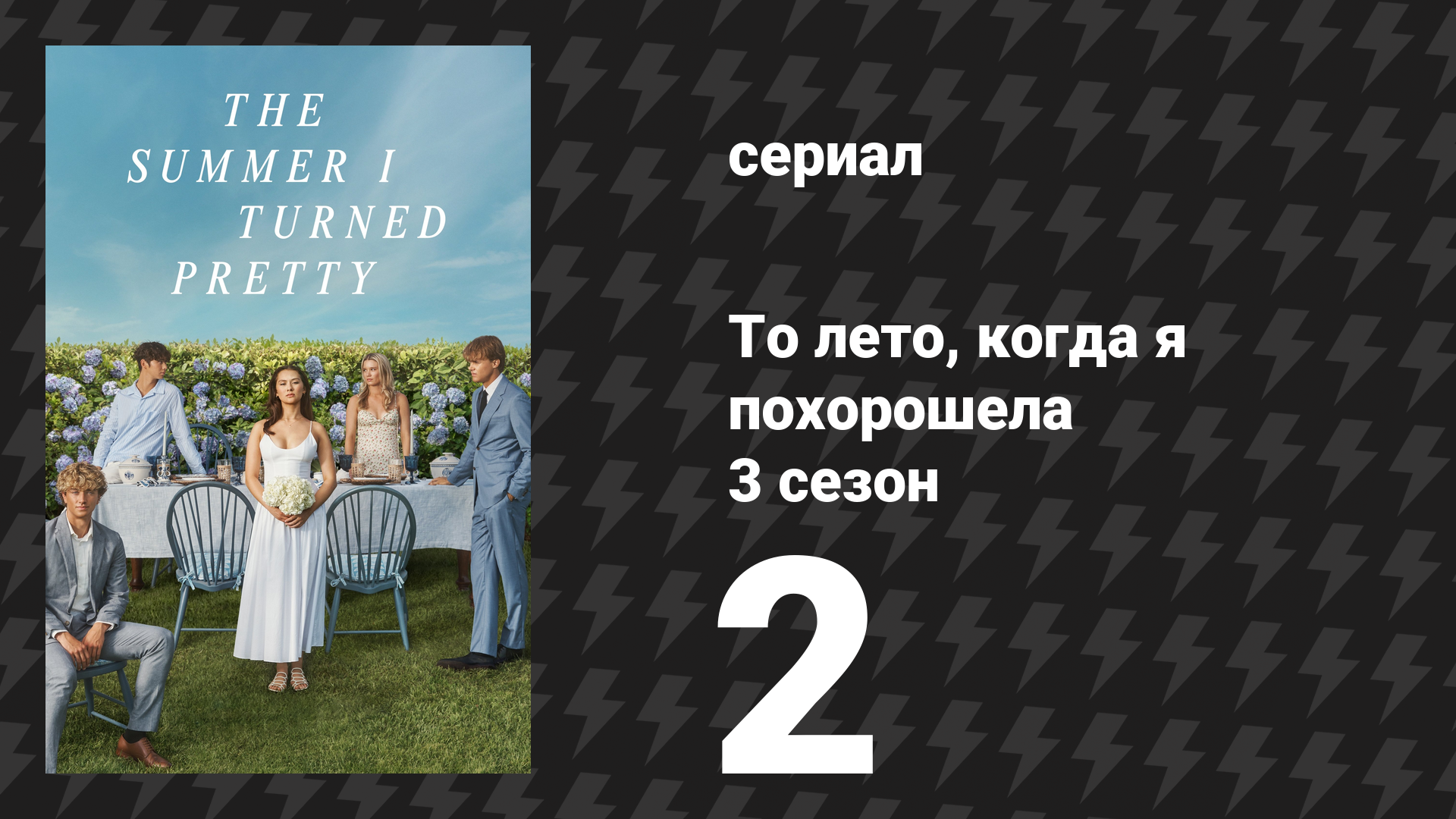 То лето, когда я похорошела 3 сезон 2 серия «Прошлое Рождество» (сериал, 2025)